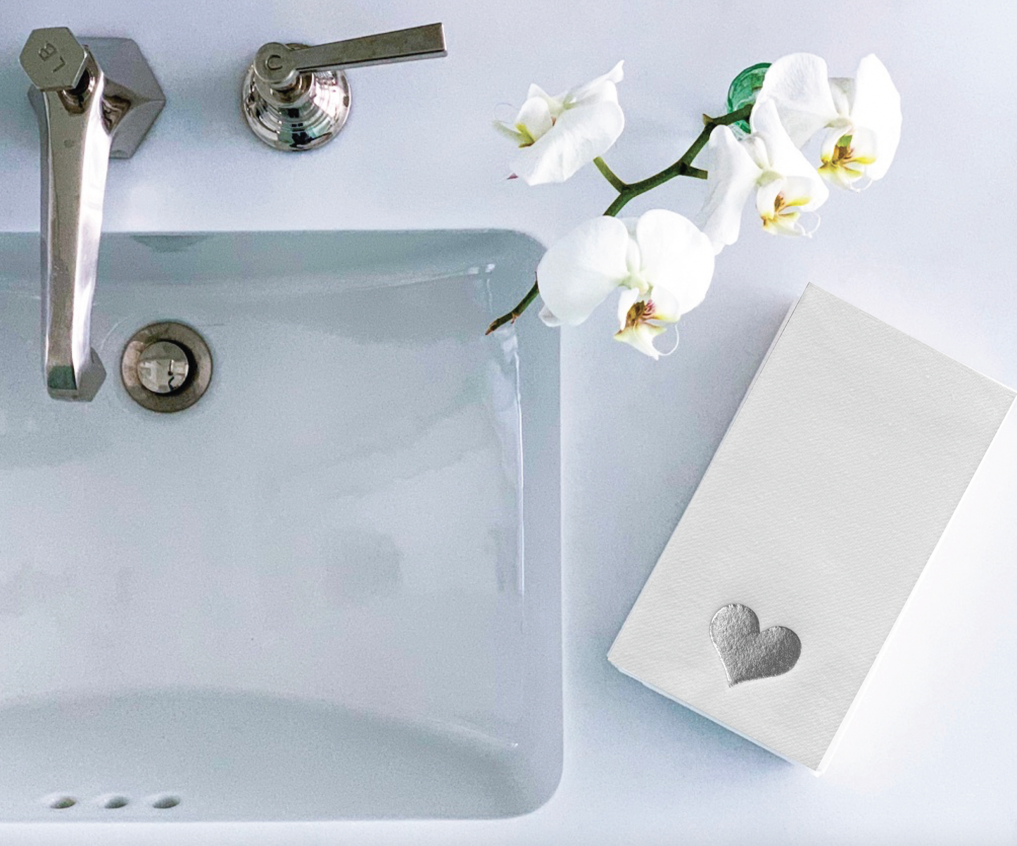Cloth-Like Disposable Guest Towels: No Selfies in the Bathroom