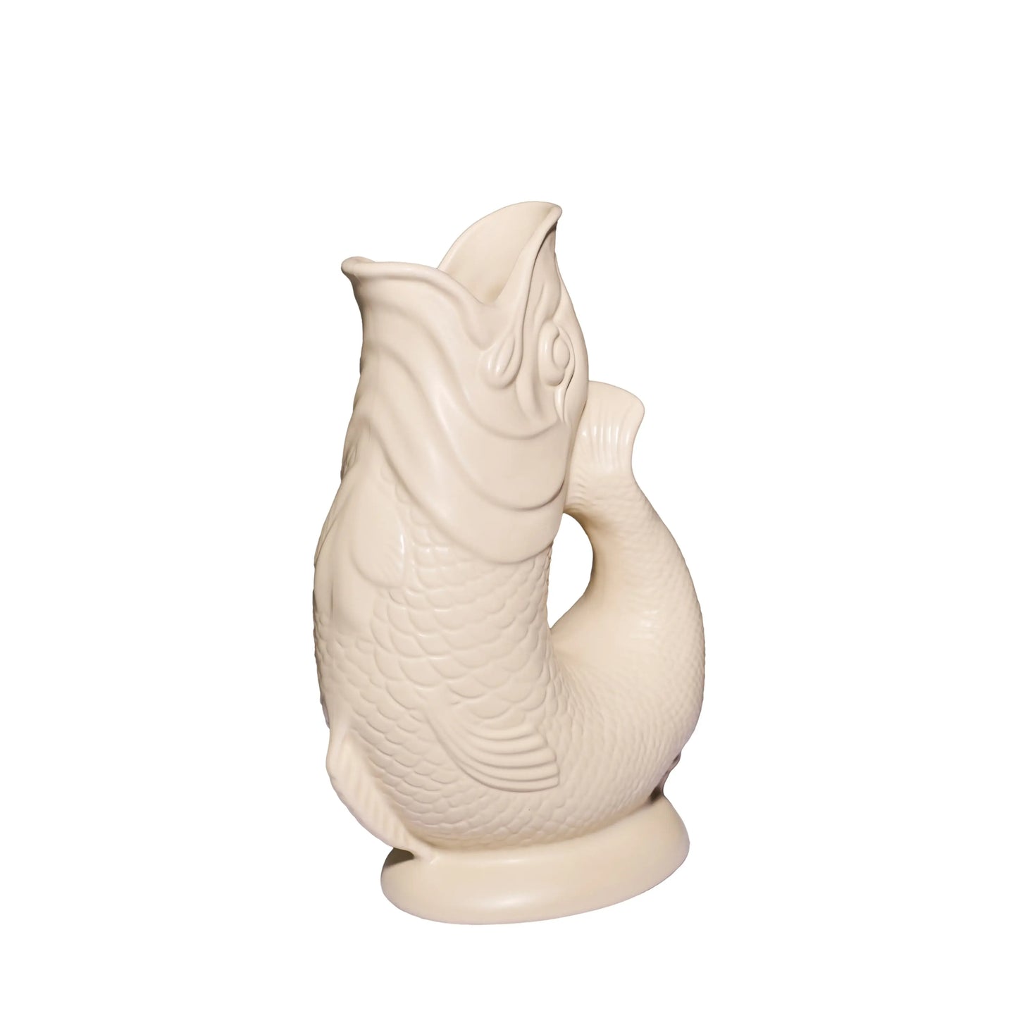 Matt Sand Gluggle Jug: XL