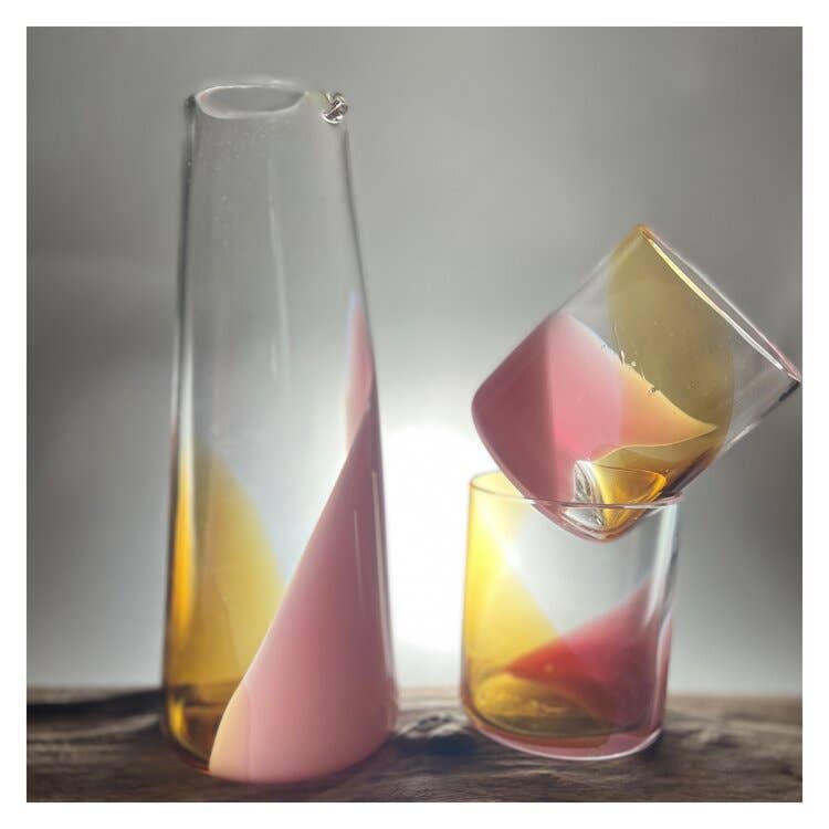 Pitchers: Winterland (Steel Transparent Blue + Mint)