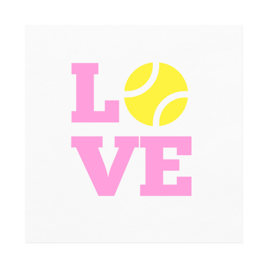 Tennis Love Cocktail Paper Napkins