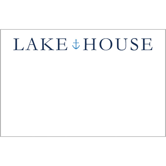 8.5x5.5 Lake House Slab Notepad