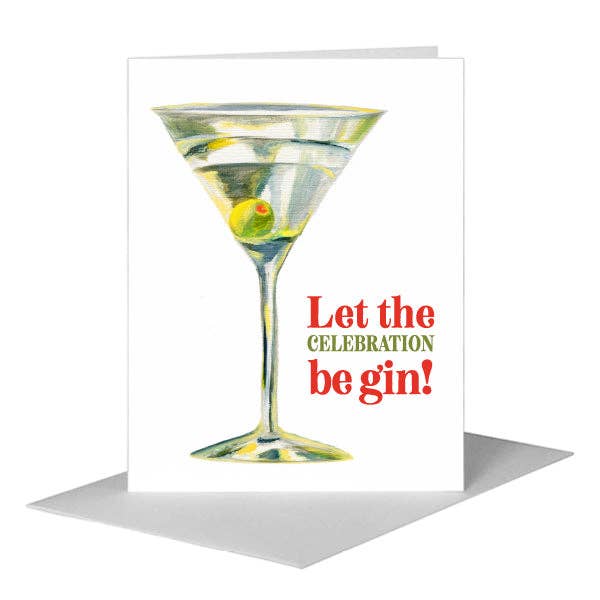 Martini, Greeting Card (#7135P): EN Card