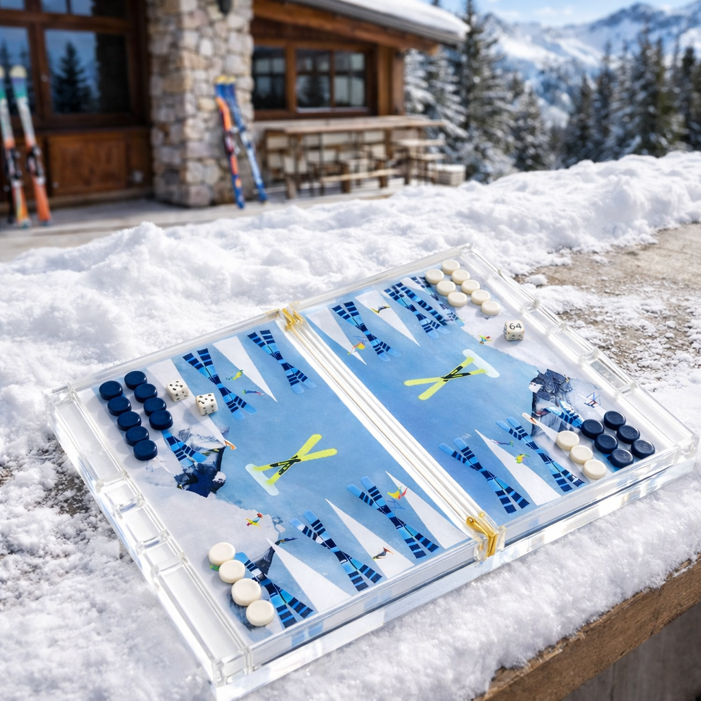 Game, Backgammon, Skiers Edge