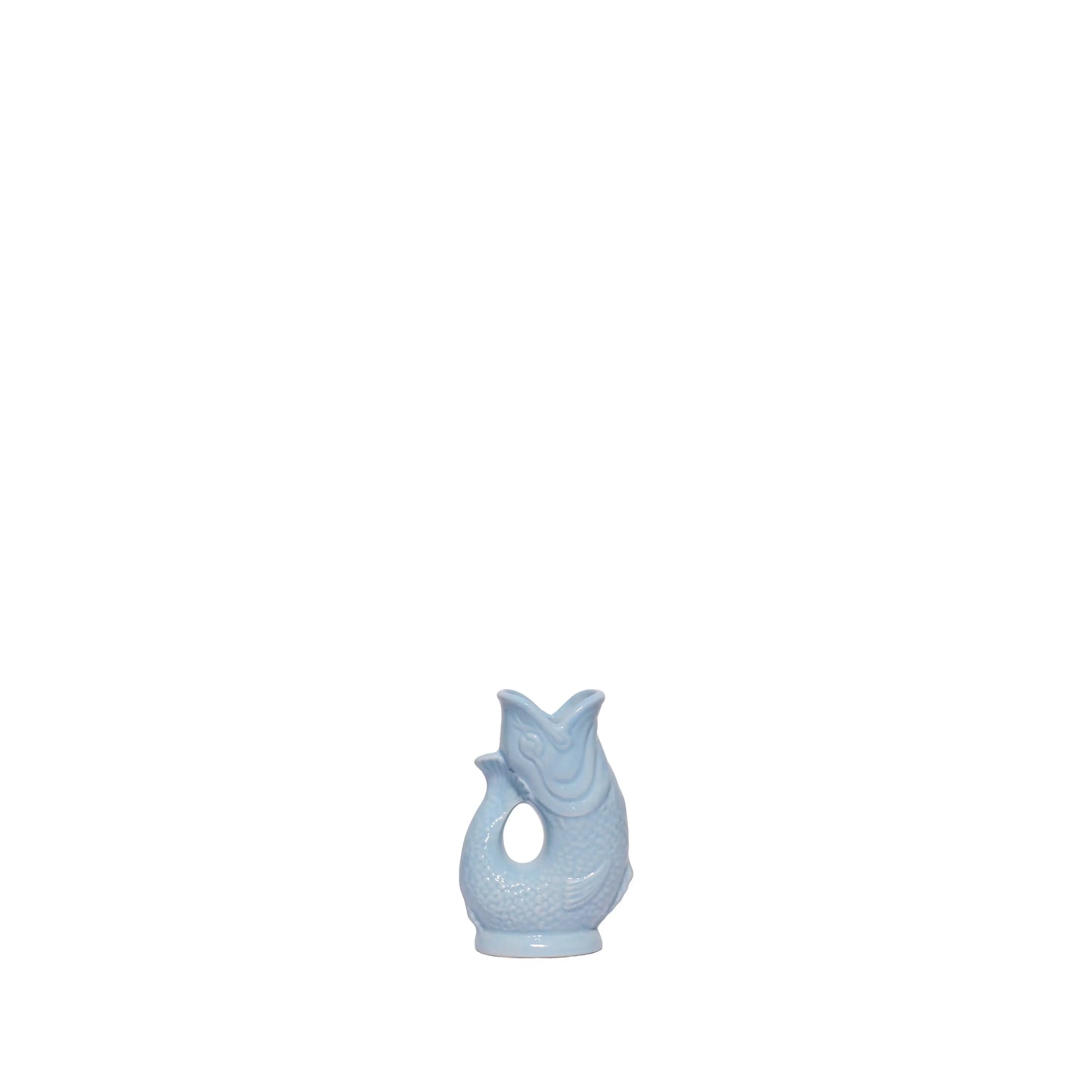 Pale Blue Gluggle Jug: XL