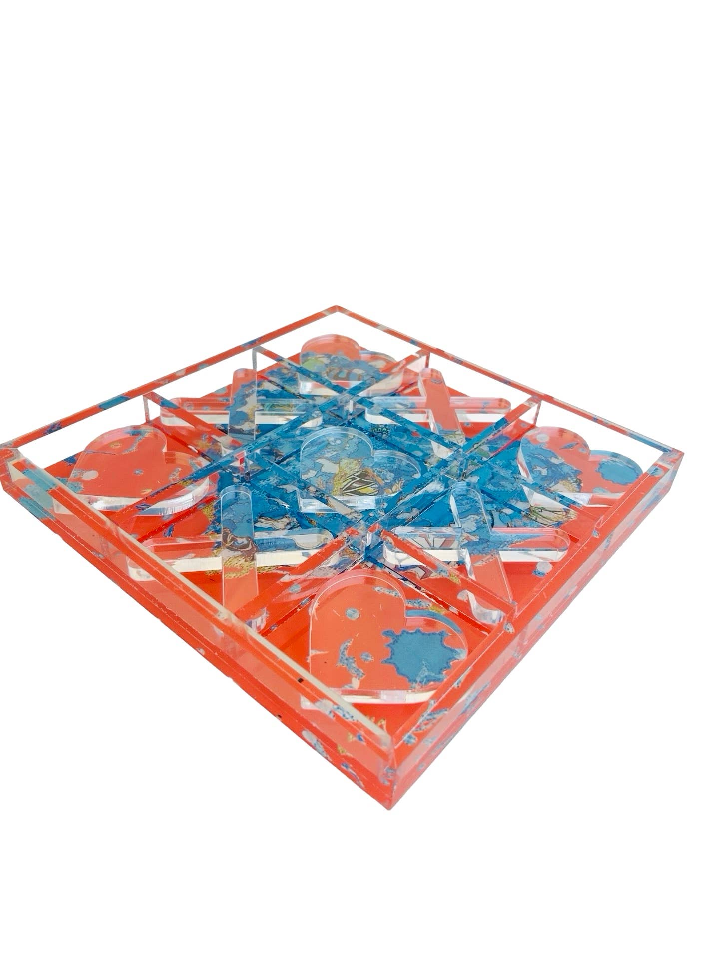 Game, Tic Tac Toe, Orange Love