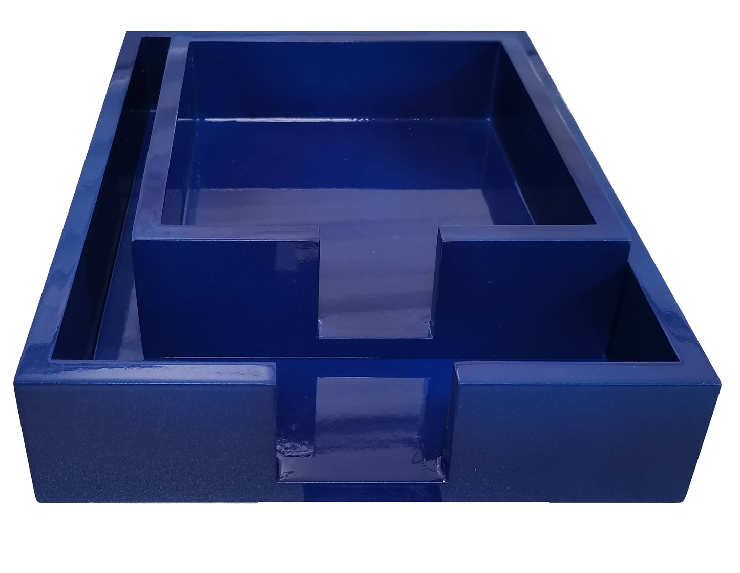 Large Bright Lacquer Tray: Hot Pink