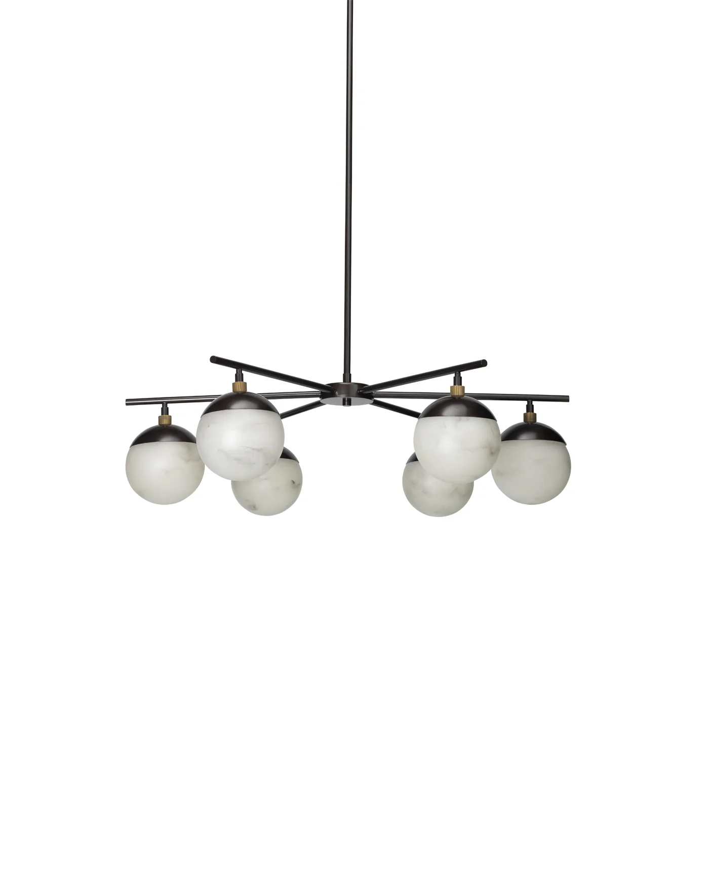 Metro Six Light Chandelier