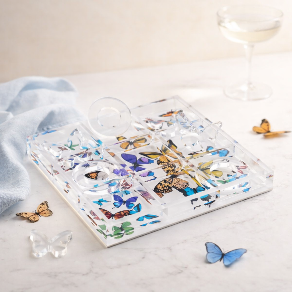 Game, Tic Tac Toe , Butterfly