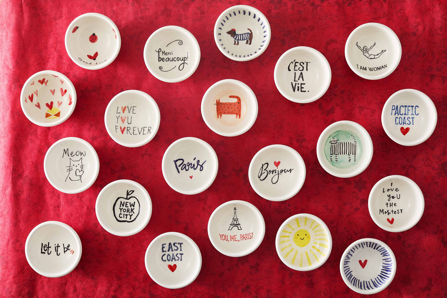 Love Bowls Dipping Dish - Paris