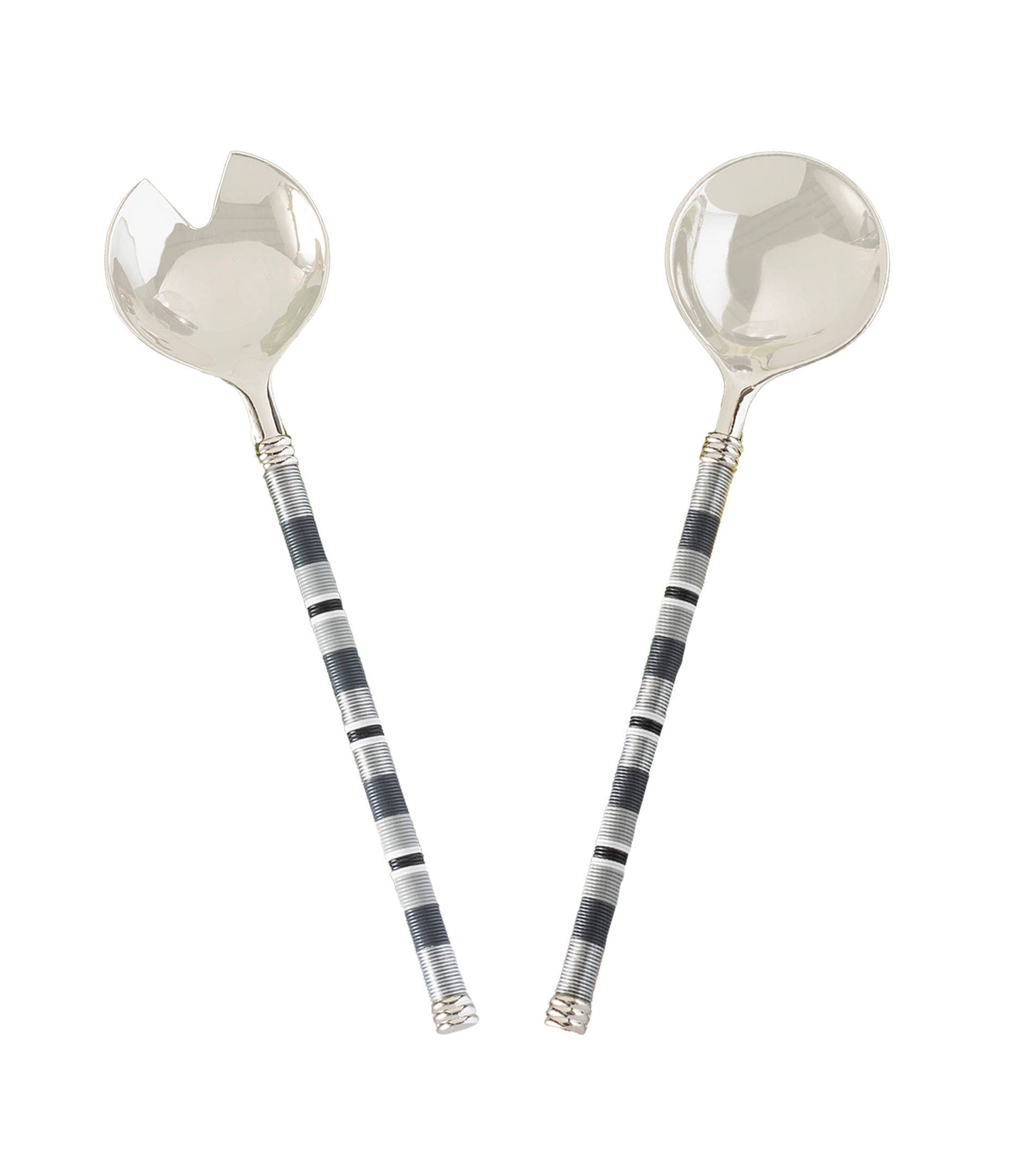 Jubilee Salad Servers - Shades of Graphite