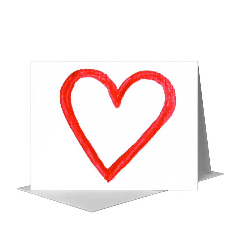 Heart, Greeting Card (8230D): EN Card