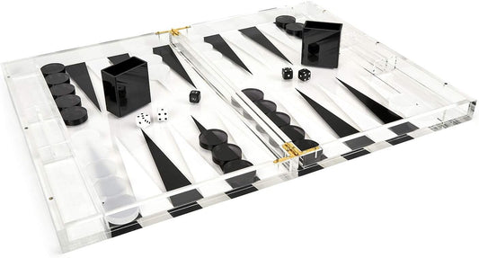 Acrylic backgammon