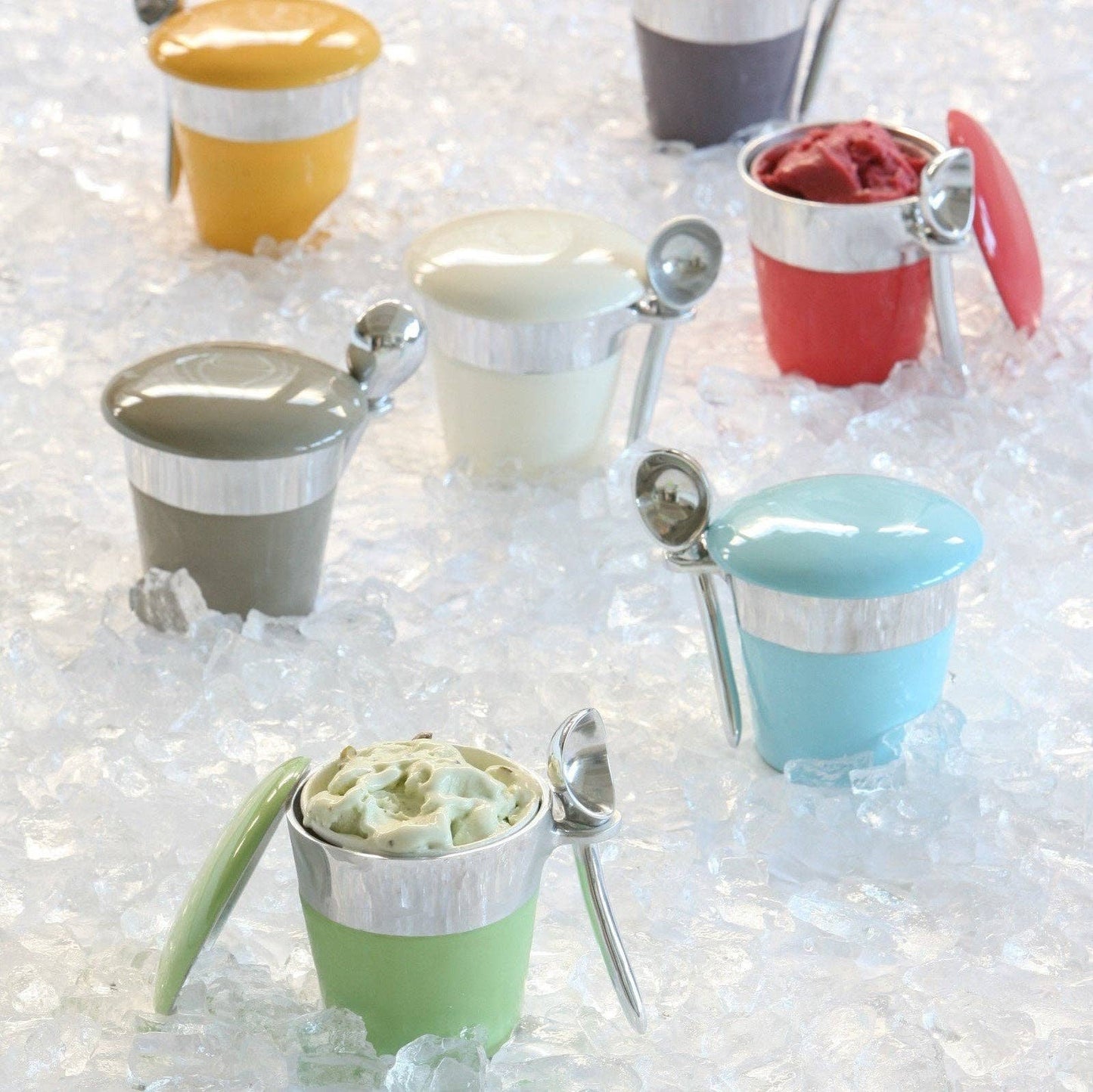 Pint Ice Cream Server Set: Snow