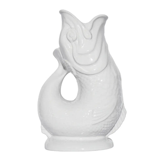 White Gluggle Jug: XL