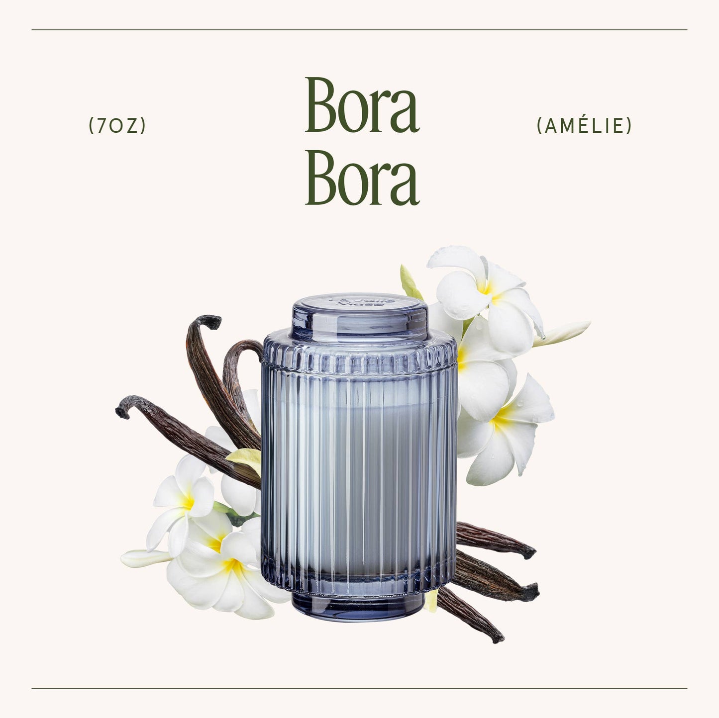 Amélie - Bora Bora 7oz Candle Tester
