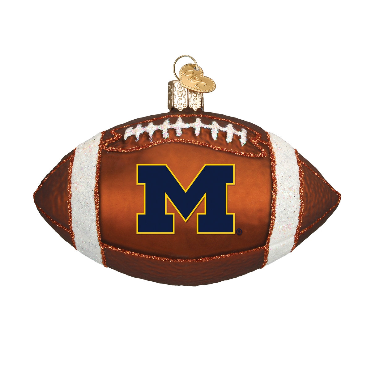 Michigan Football Ornament