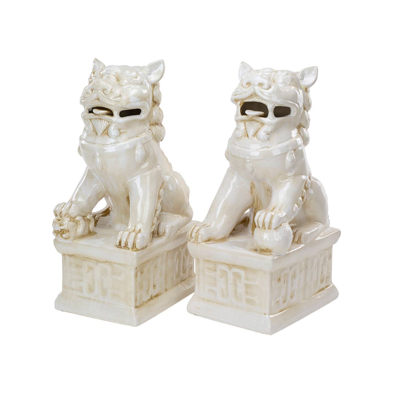 Fu Dogs Bookends, Set of 2
