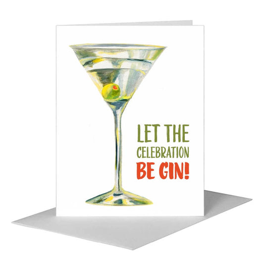 Martini, Greeting Card (#7135P)