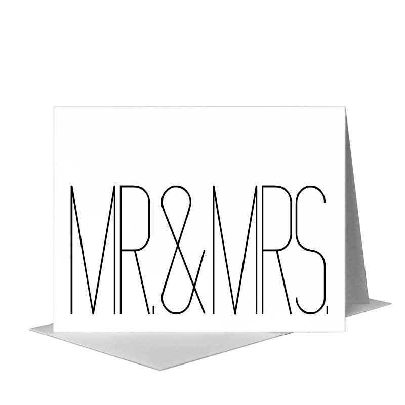Mr. & Mrs. Card