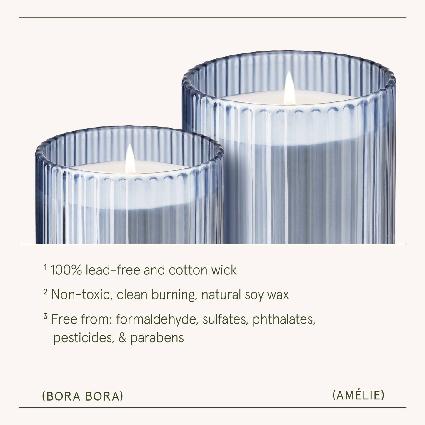 Amélie - Bora Bora 7oz Candle Tester