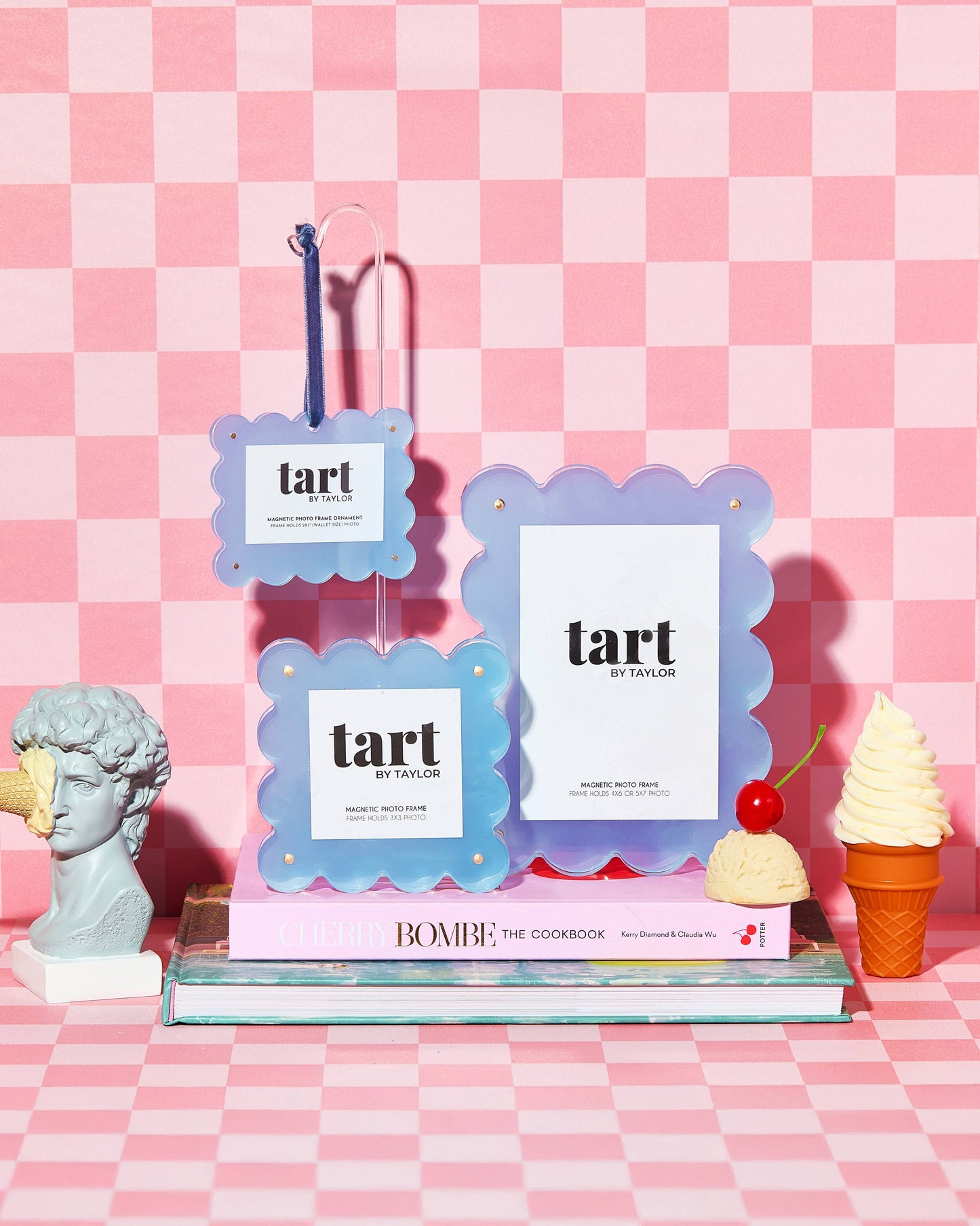 Denim Blue Mini Acrylic Picture Frame