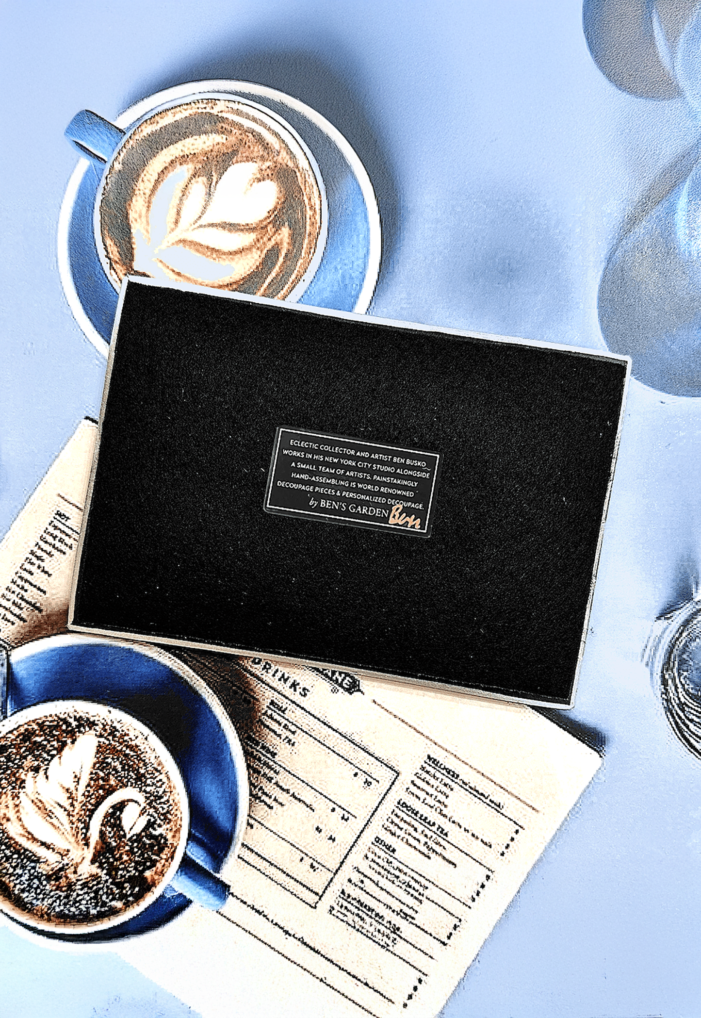 Vintage Veuve Clicquot Demi-Sec Decoupage Glass Tray: 4"X 6"