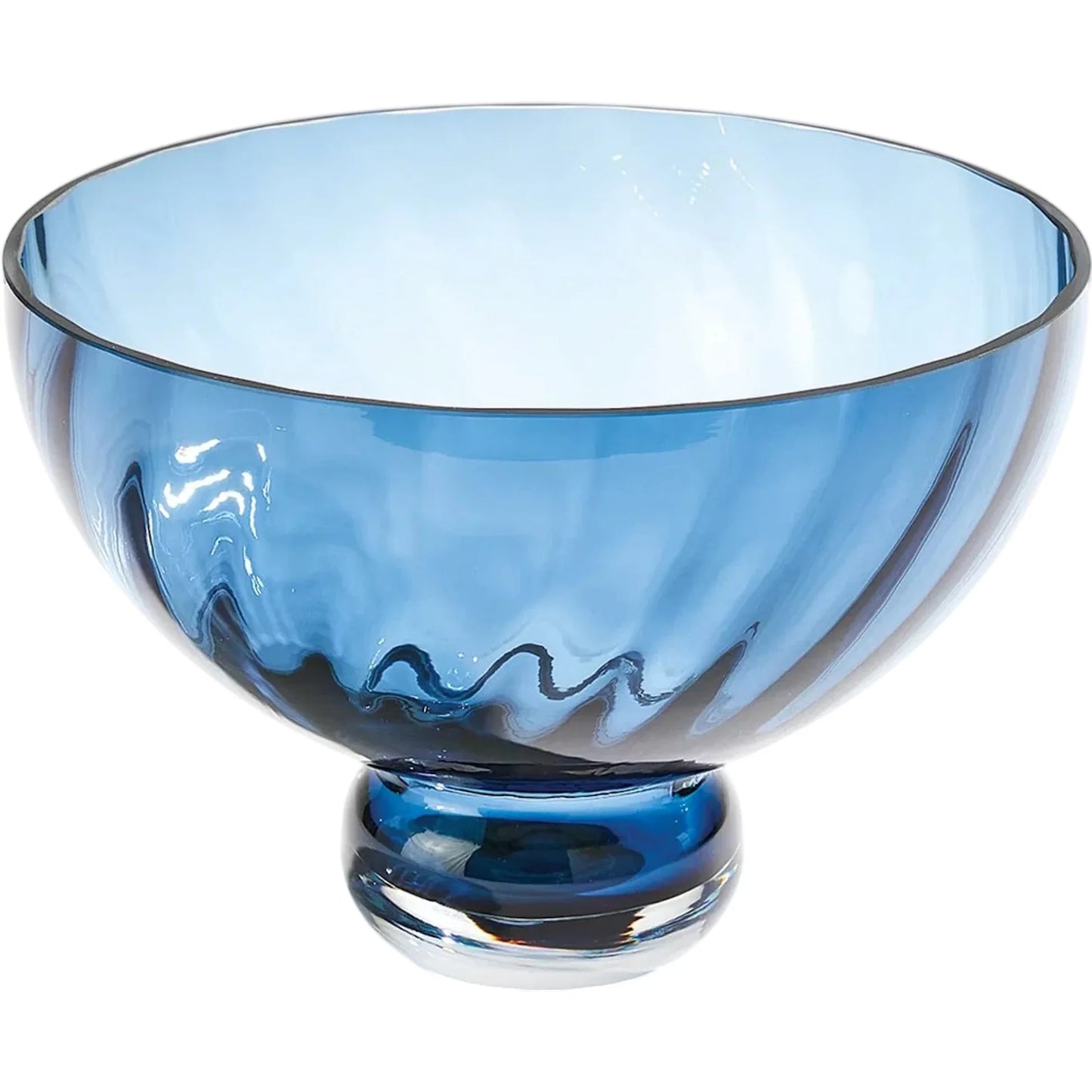 Ball Small Footed Bowl / Blue