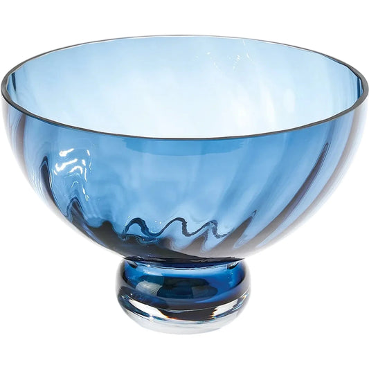 Ball Small Footed Bowl / Blue
