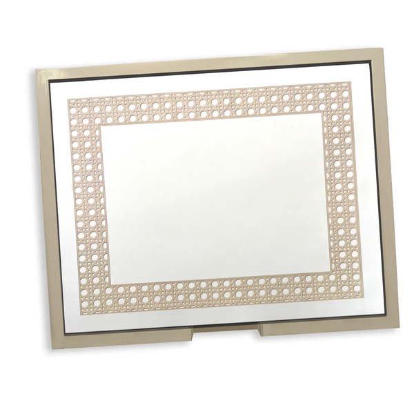 Notepad Display Frame Luxe Cane Frame Notepad – Finch & Co