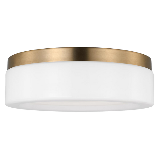 Rhett Medium Flush Mount Light / Brass