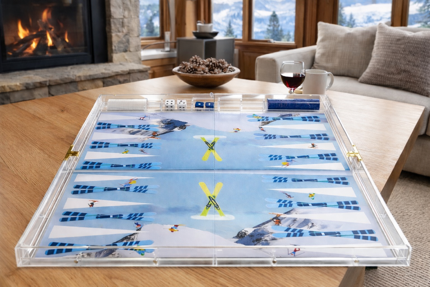 Game, Backgammon, Skiers Edge