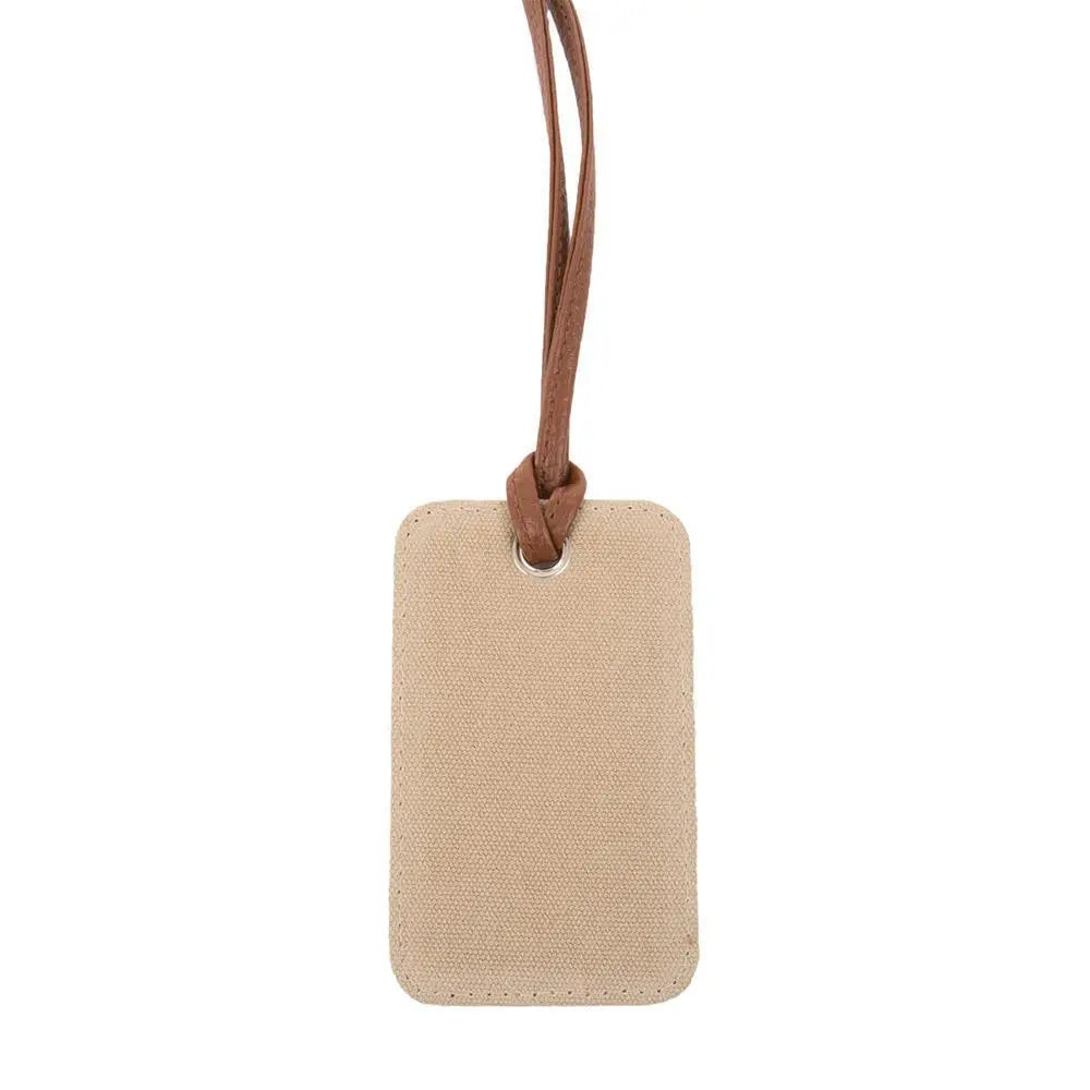 Men's Luggage Tag Canvas