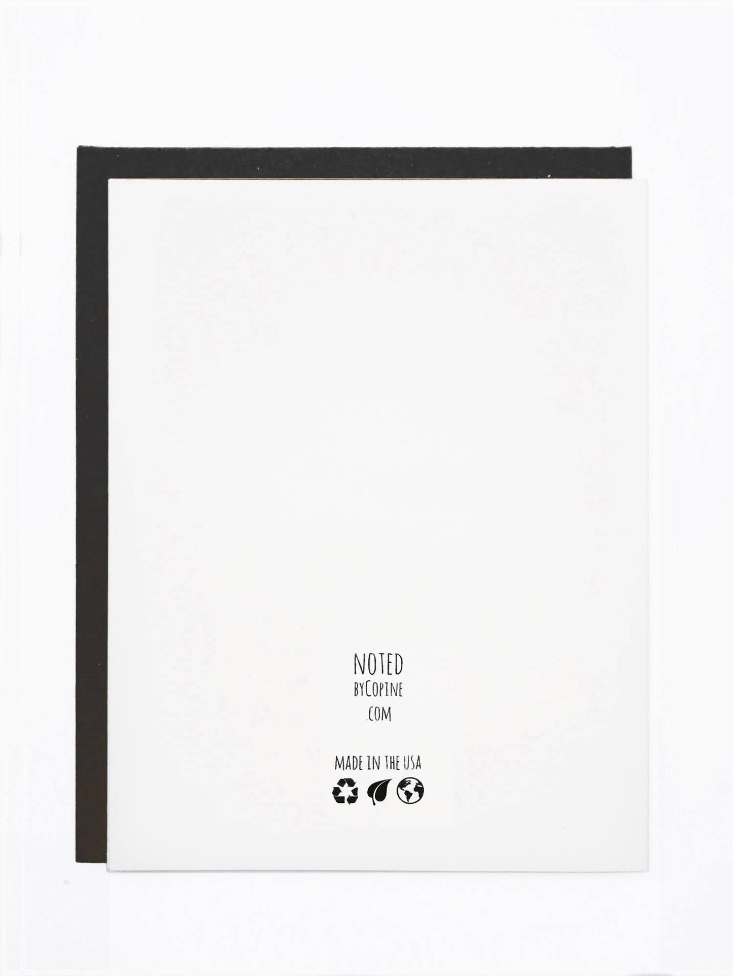 Martini Silhouette Letterpress