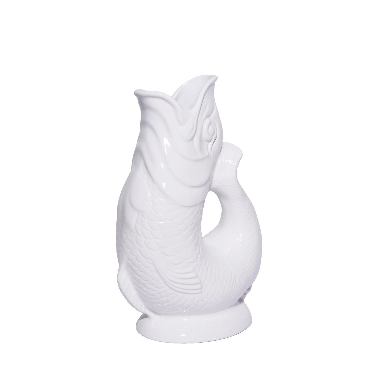 White Gluggle Jug: XL