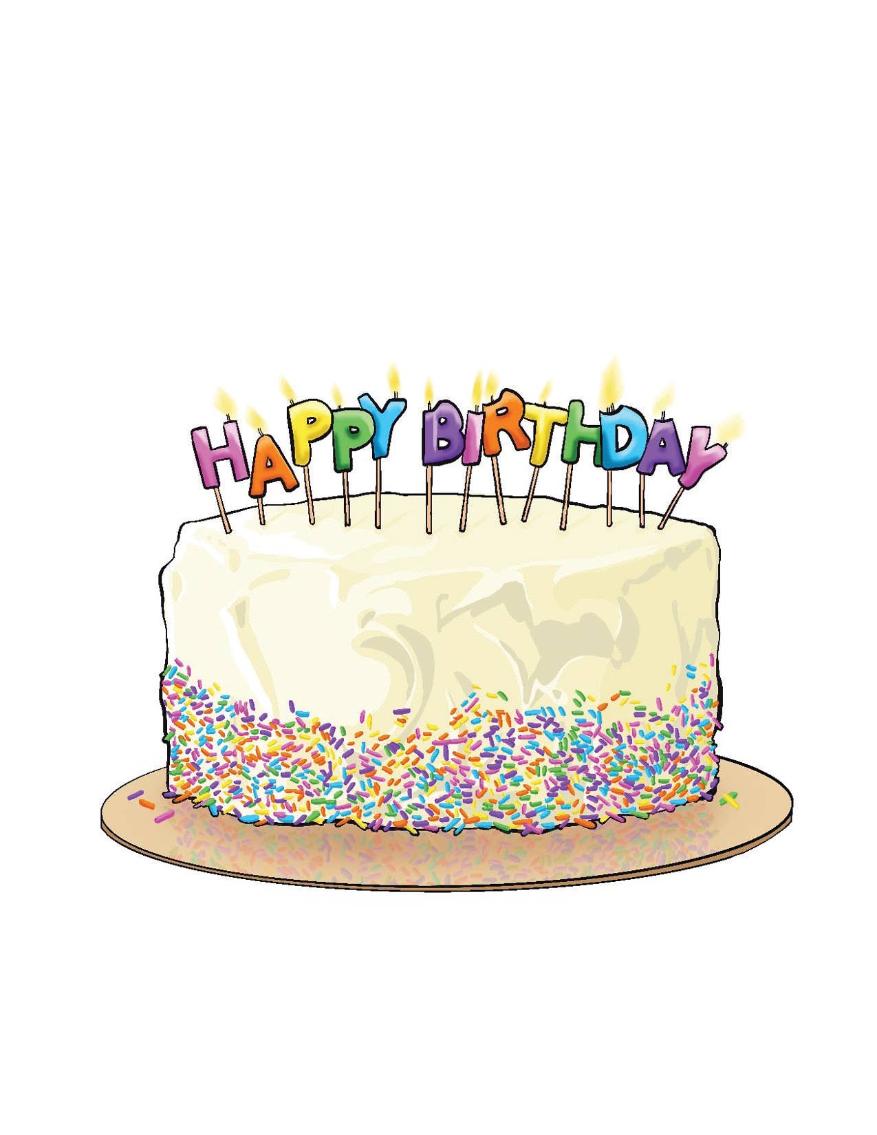 Birthday Candles Card