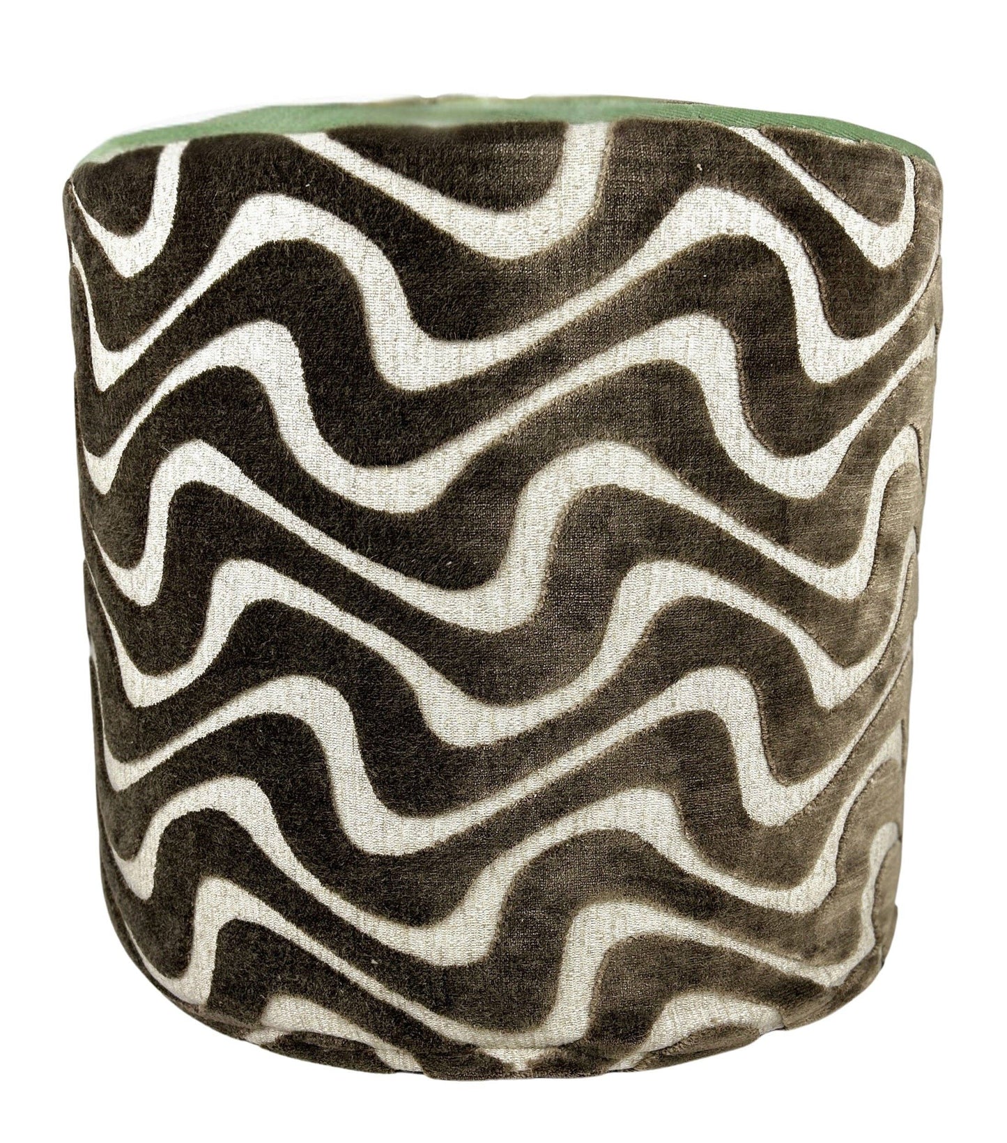 Perch Isabel - brown/beige stool w/ cord