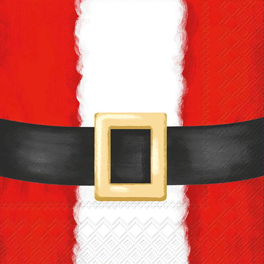 Cocktail Napkins / Santa Suit