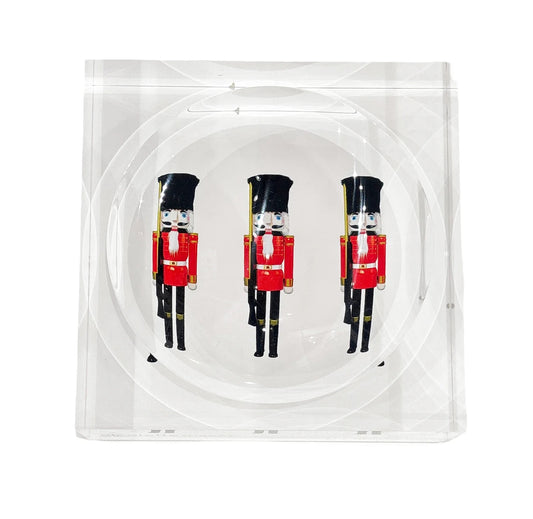 Nutcracker Acrylic Candy Dish