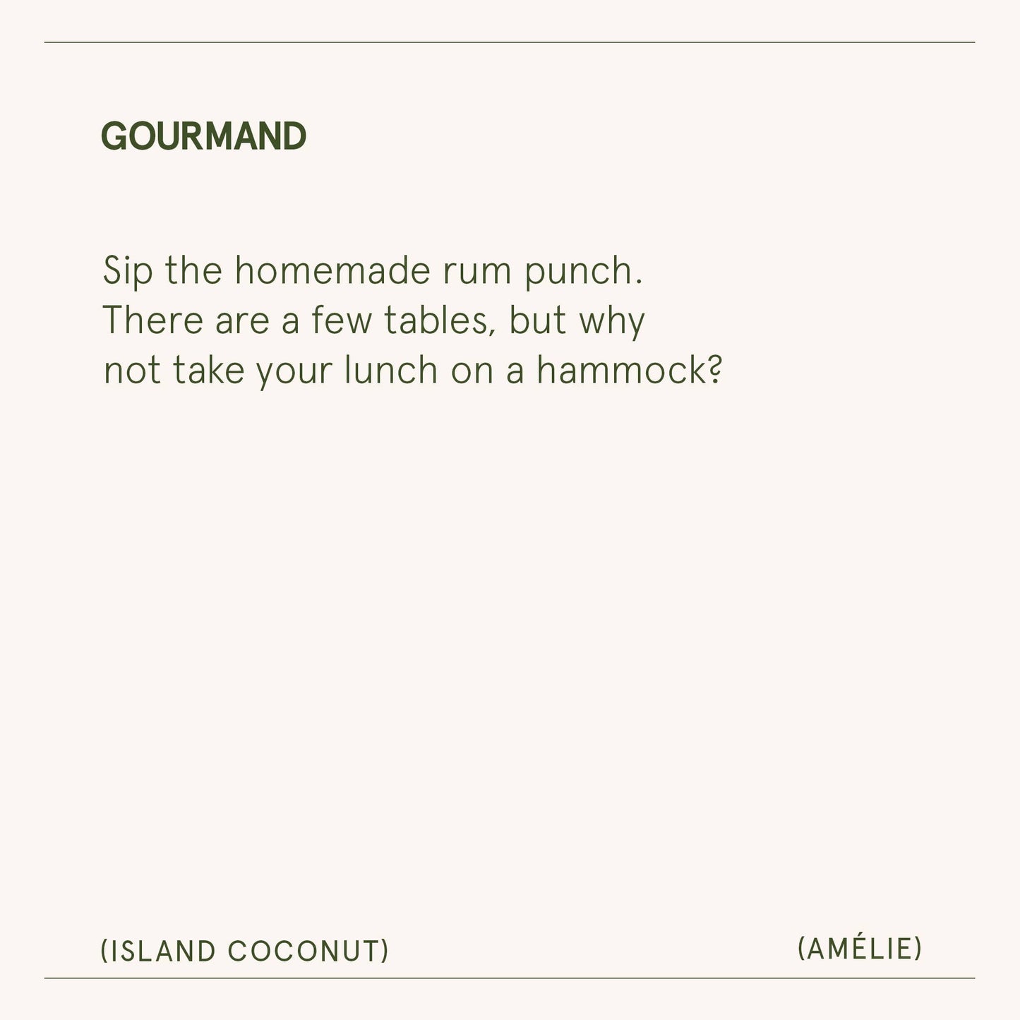 Amélie - Island Coconut 7oz Candle Tester