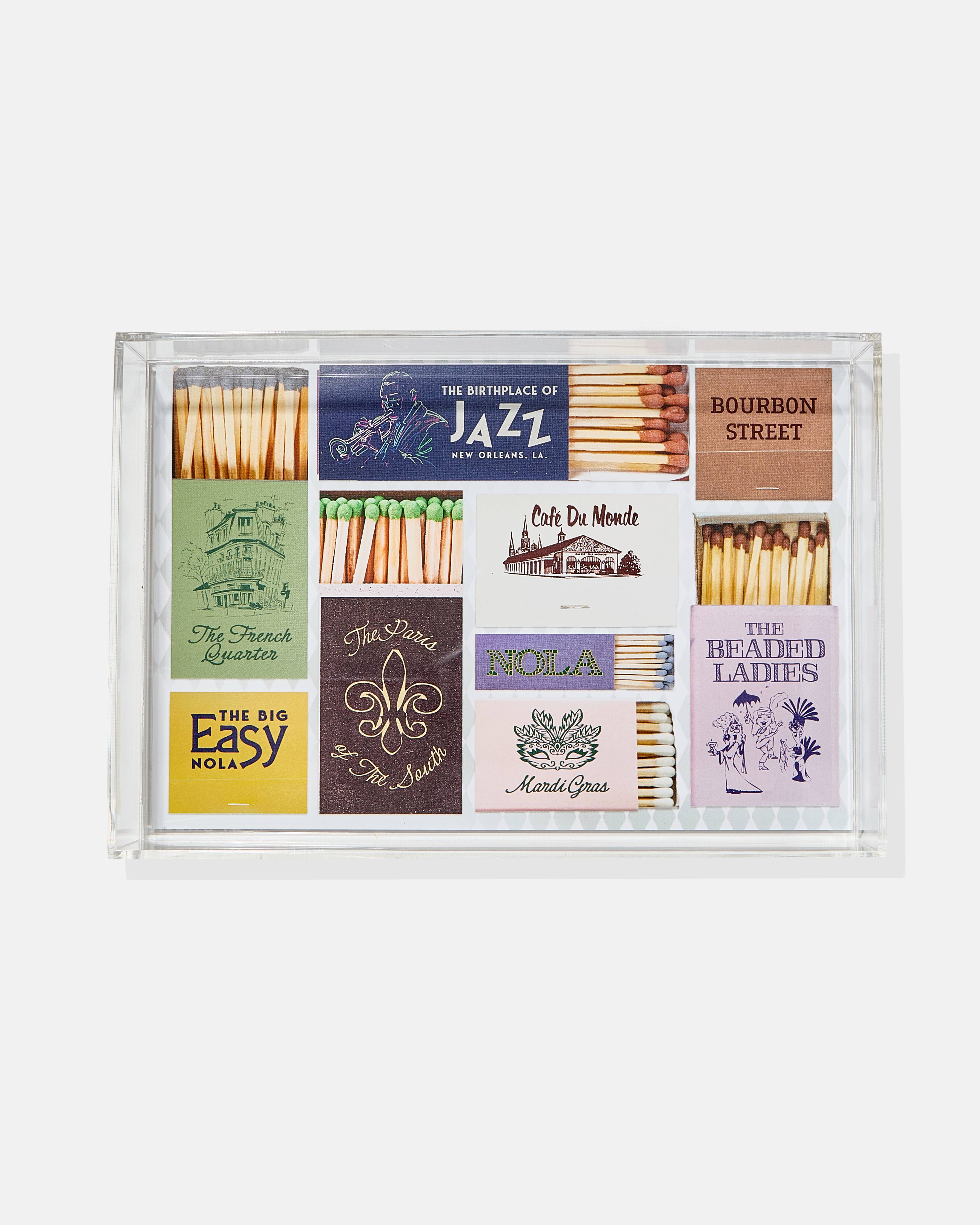New Orleans Matchbook Small Tray