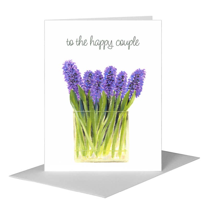 Bunch of Hyacinths Card