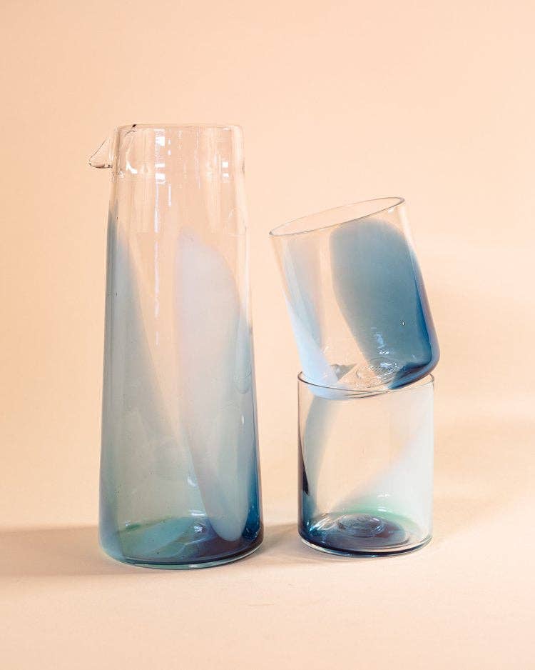 Pitchers: Winterland (Steel Transparent Blue + Mint)