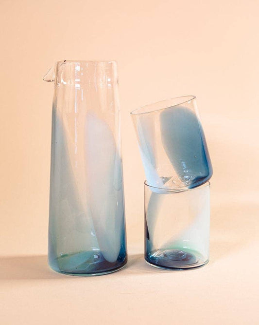 Pitchers: Winterland (Steel Transparent Blue + Mint)
