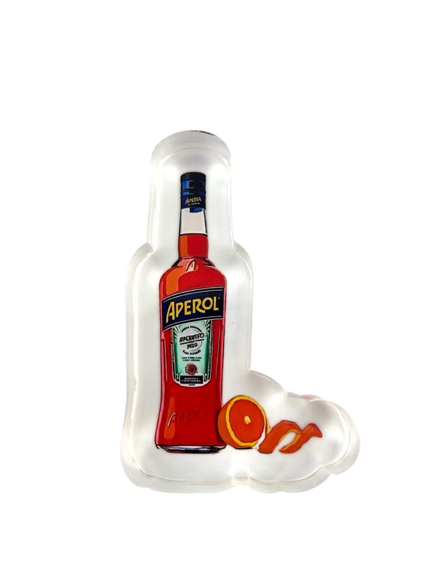 Acrylic Napkin Weight, Spritz Cocktail