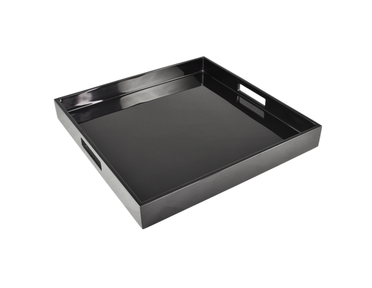 All Black - Square Serving Tray - L-48B