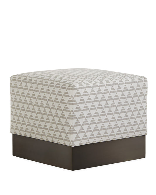 9117-00 Metal Based Ottoman