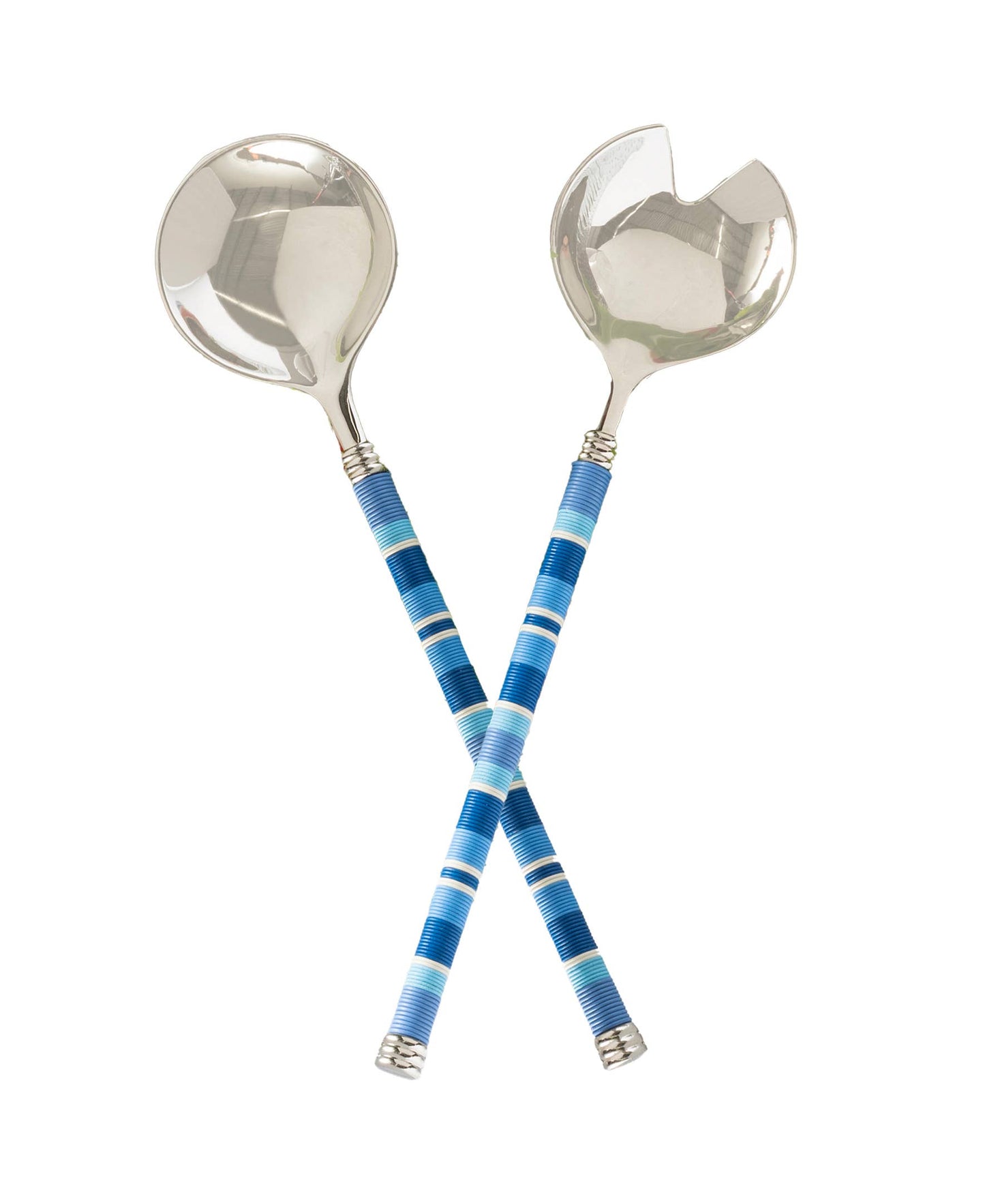 Jubilee Salad Servers - Shades of Denim
