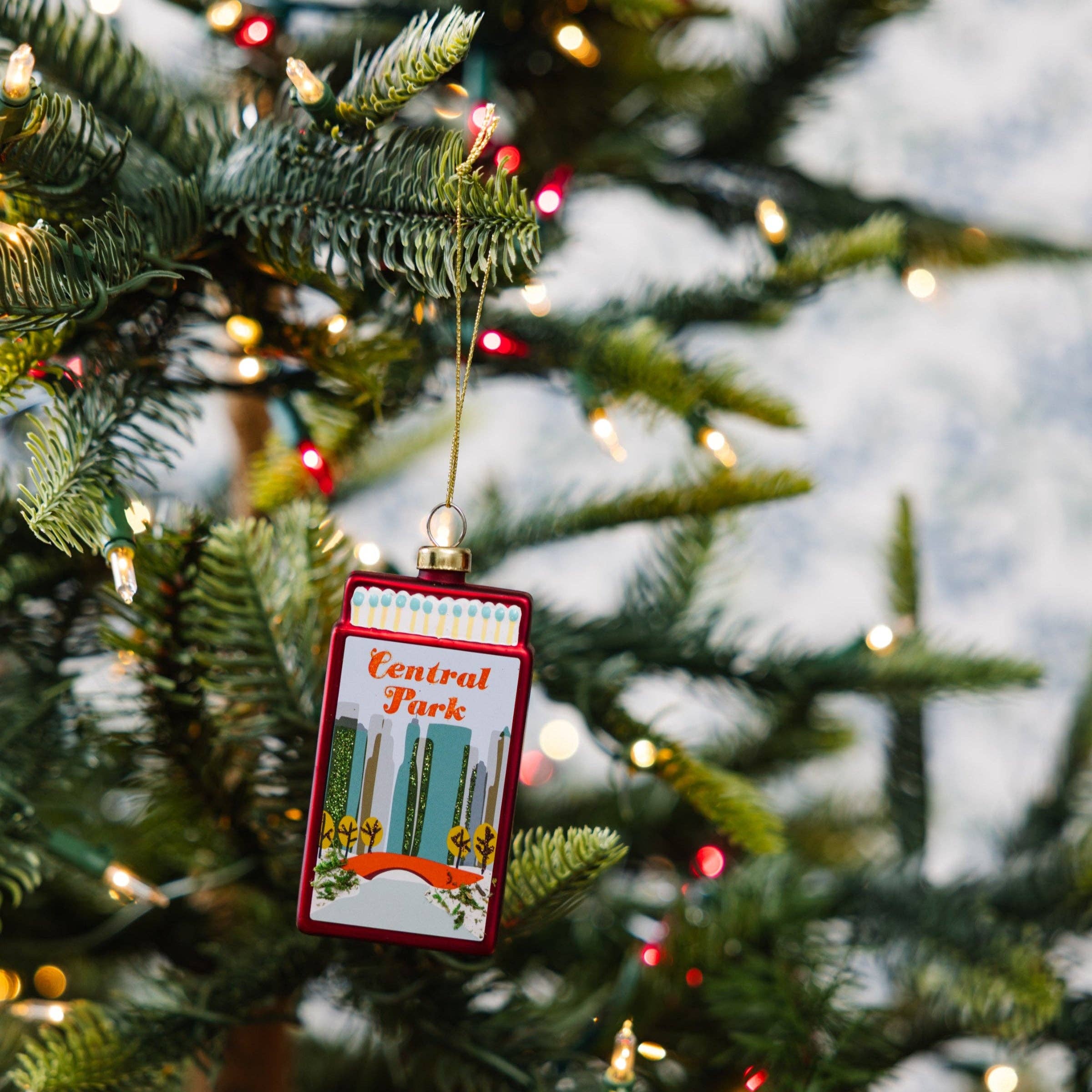 Matchbook Ornament - Central Park - Thumbnail 2