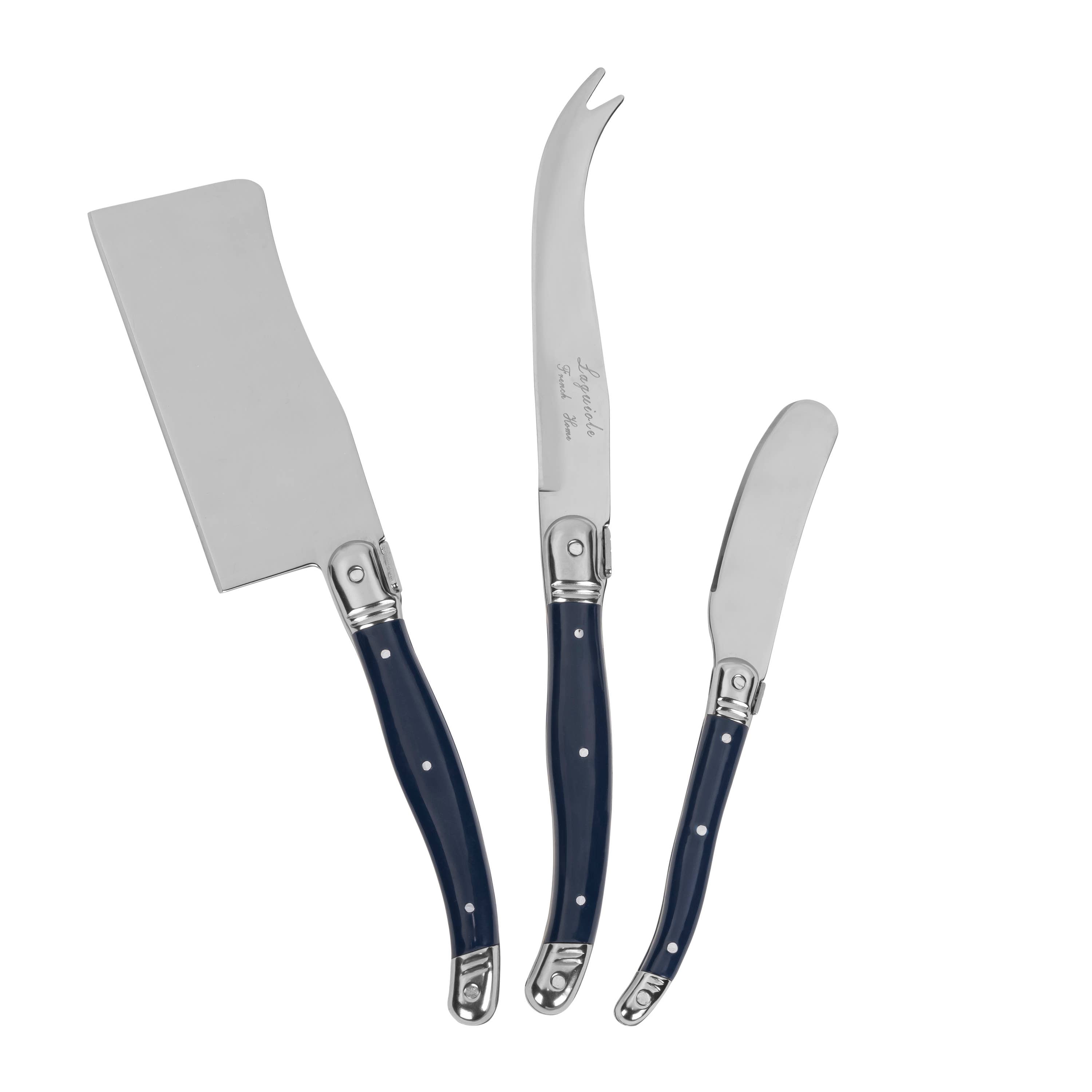 3-Piece Laguiole Cheese Knife Set