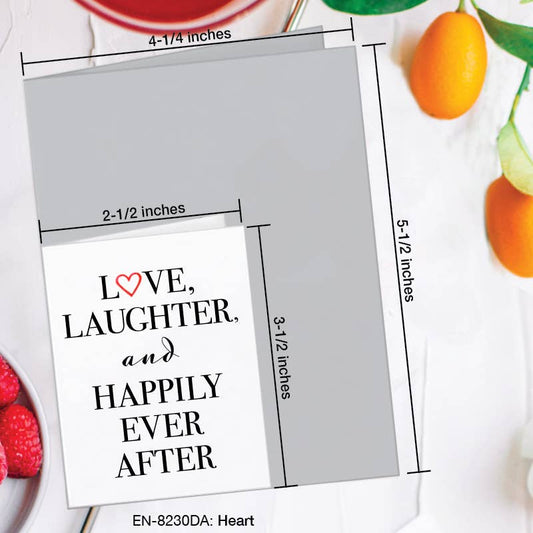 Heart, Greeting Card (8230DA): EN Card